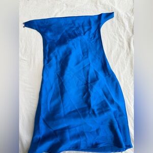 Zara Electric Blue Satin top